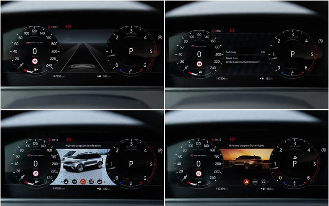 Land Rover Range Rover Velar cena 174900 przebieg: 147874, rok produkcji 2019 z Rydułtowy małe 781